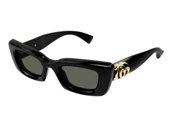 Gucci GG1827S 001 Shiny Black/Grey