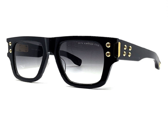 Dita EMITTER-ONE-DTS-418-A-01 Black/Yellow Gold/Dark Grey to Clear Gradient