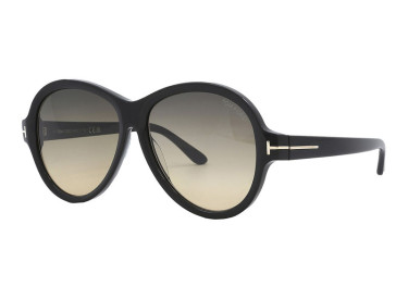 Tom Ford FT1033 01B Shiny Black/Gradient Smoke