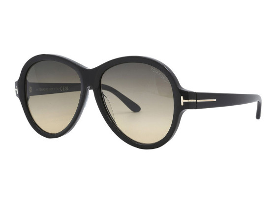 Tom Ford FT1033 01B Shiny Black/Gradient Smoke
