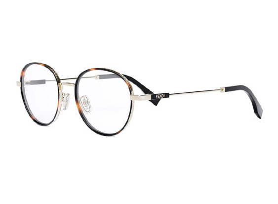 Fendi FE50052U 032 Havana/Gold 51mm