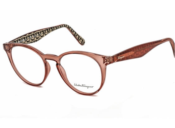 Salvatore Ferragamo SF2867 643 Crystal Antique Rose 49mm