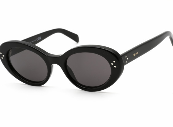 Celine CL40193I 01A Shiny Black/Dark Grey Smoke