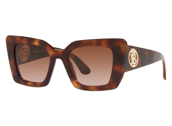 Burberry BE4344F 331613 Light Havana/Brown Gradient