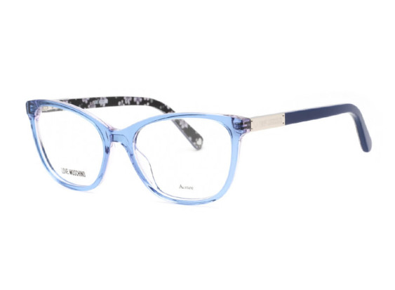 Moschino Love MOL 575 0PJP 00 Transparent Blue 53mm