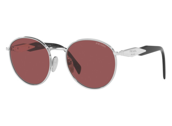 Prada PR56ZS 1BC08S Silver/Dark Violet