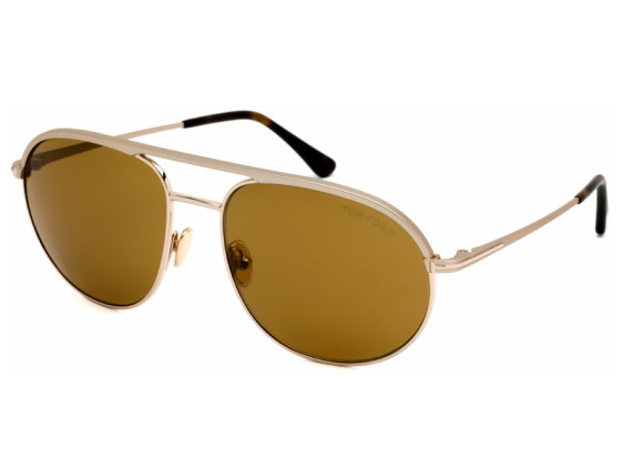 Tom Ford FT0772 29E Matte Rose Gold/Brown