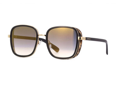 Jimmy Choo ELVA/S FP3FQ Gold/Black/Grey Gradient Gold Mirror