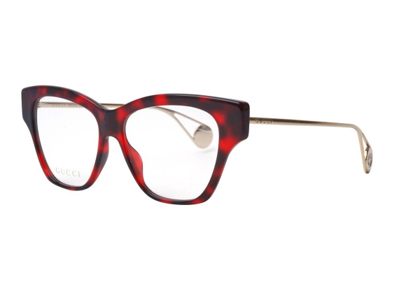 Gucci GG0438O 004 Red Havana