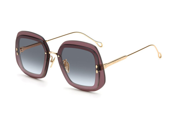 Isabel Marant IM 0047/S 0NOA 9O Gold/Burgundy/Smoke Gradient