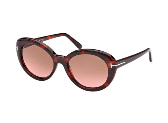 Tom Ford FT1009 54B Dark Havana/Pink Gradient
