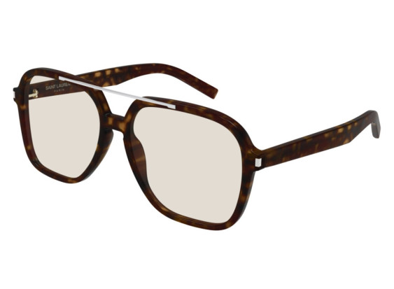 Saint Laurent SL545 003 Dark Havana/Light Yellow