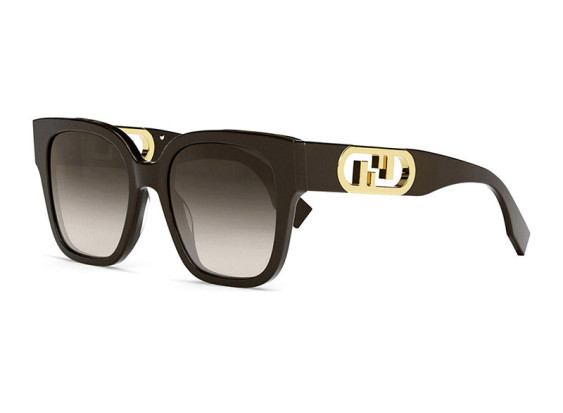 Fendi FE40063I 50F Dark Brown/Brown Gradient