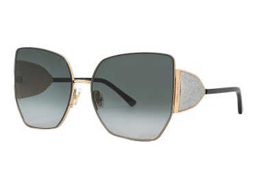 Jimmy Choo RIVER/S 02M2 Black/Gold/Grey