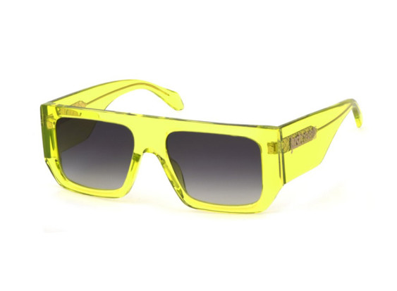 Just Cavalli SJC022 0998 Shiny Transparent Green / Grey Gradient