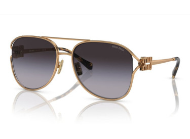 Miu Miu MU52ZS 7OE5D1 Antique Gold/Grey Gradient
