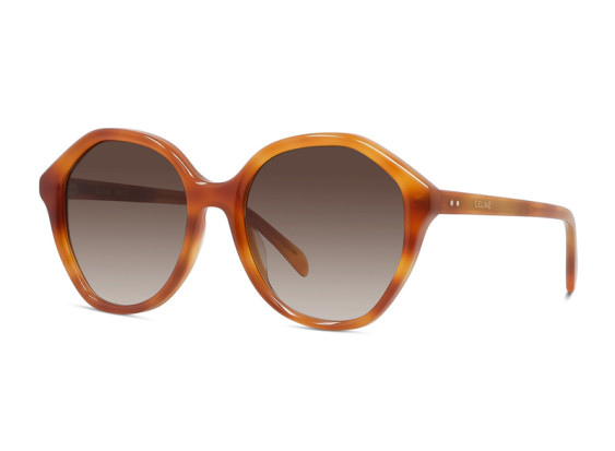 Celine CL40201U 53F Blonde Havana/Brown Gradient
