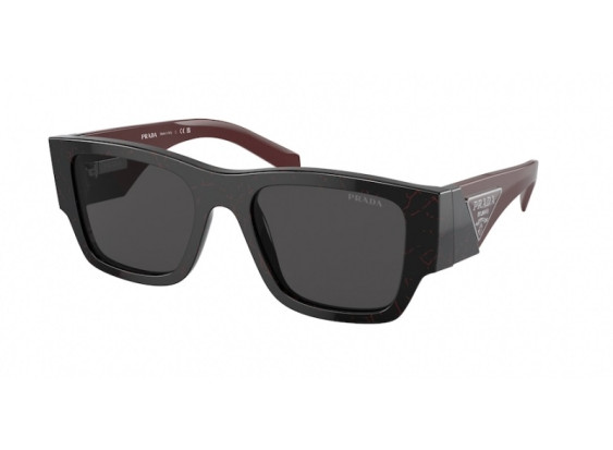 Prada PR10ZS 11F5S0 Black Etruscan Marble/Dark Grey