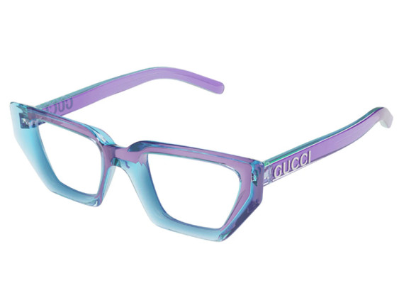 Gucci GG1720O 003 Transparent Violet/Trasparent Tiffany 51mm