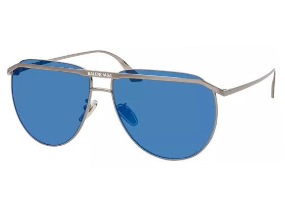 Balenciaga BB0140S 002 Ruthenium/Blue