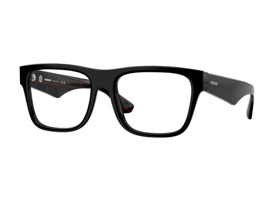 Burberry BE2411 4121 Top Black On Vintage Check 53mm