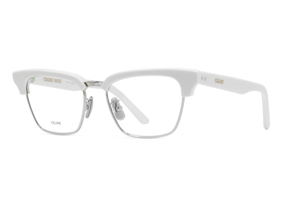 Celine CL50026U 017 Matte Palladium/White 53mm