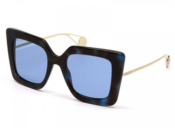 Gucci GG0435S 004 Havana/Blue