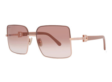 Salvatore Ferragamo SF302SL 685 Rose Gold/Nude/Pink Gradient