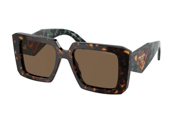 Prada PR23YSF 2AU06B Dark Tortoise/Dark Brown