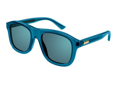Gucci GG1316S 005 Transparent Blue/Teal Inner Flash