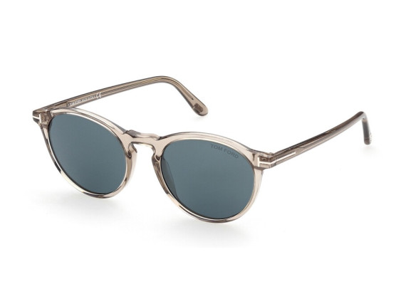 Tom Ford FT0904 57V Transparent Beige/Dark Teal 52mm