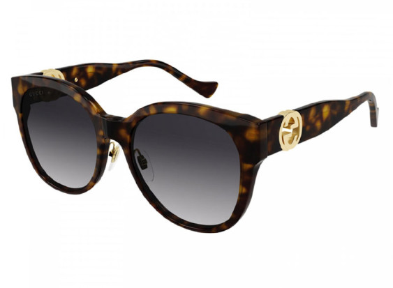 Gucci GG1028SK 007 Havana/Grey