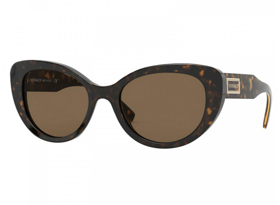 Versace VE4378 10873 Havana/Dark Brown