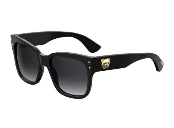 Moschino MOS008/S 0807 9O Shiny Black/Dark Grey Gradient