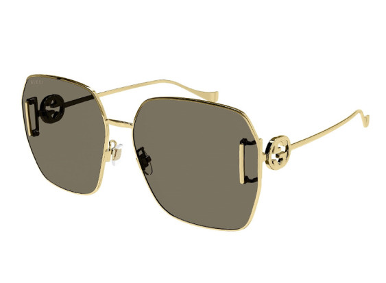 Gucci GG1207SA 005 Gold/Brown