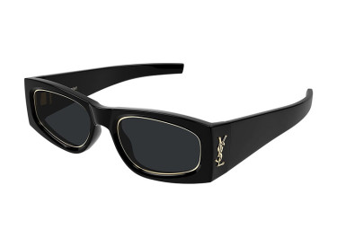 Saint Laurent SL M140 RIM 001 Shiny Black/Grey