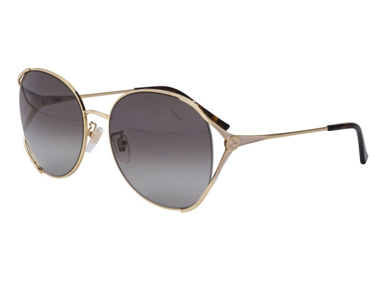 Gucci GG0650SK 002 Gold Havana/Grey
