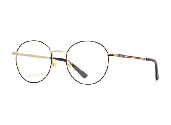 Gucci GG0839OK 001 Black/Gold 52mm