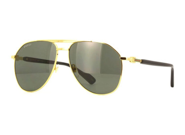 Gucci GG1220S 001 Gold/Black/Grey