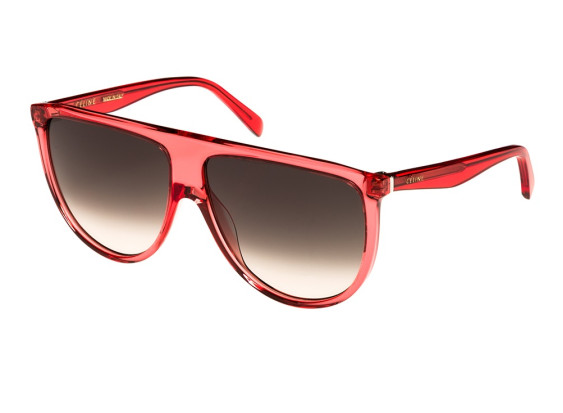 Celine CL40006I 66F Transparent Red/Gradient Brown