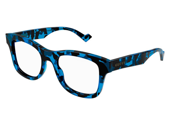 Gucci GG1332O 006 Spotted Black Turquoise Havana 54mm