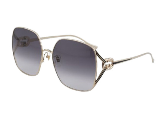 Gucci GG1323S 001 Gold/Grey Gradient