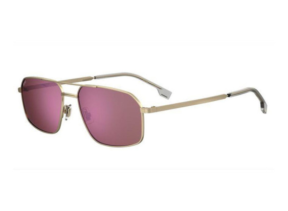Hugo Boss BOSS 1603/S 0J5G 4S Gold/Burgundy Mirror
