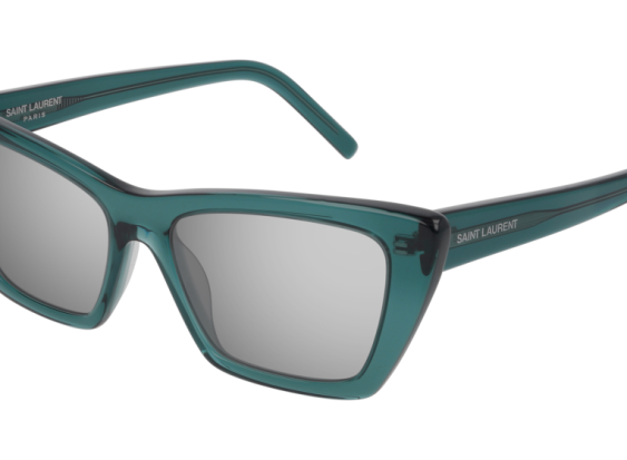 Saint Laurent SL276 MICA 010 Green/Silver