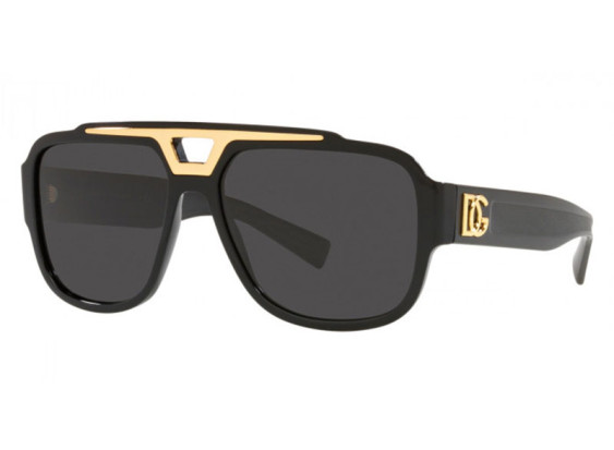 Dolce & Gabbana DG4389 501/87 Black/Dark Gray