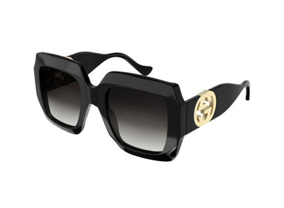 Gucci GG1022S 006 Black/Grey Gradient