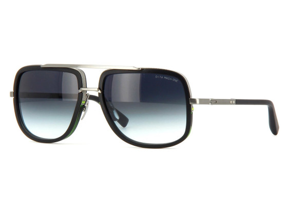 Dita MACH-ONE-DRX-2030-E-59 Matte Black/Antique Silver/Grey Gradient