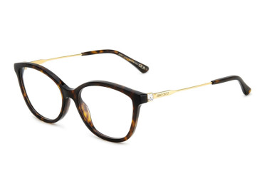 Jimmy Choo JC373 0086 00 Havana/Gold 53mm