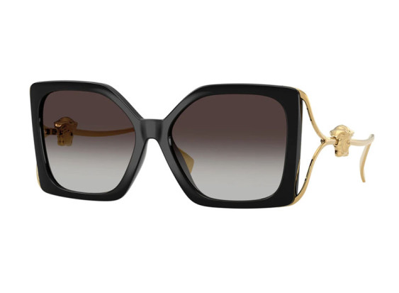 Versace VE4502U GB1/87 Shiny Black/Gold/Grey Gradient