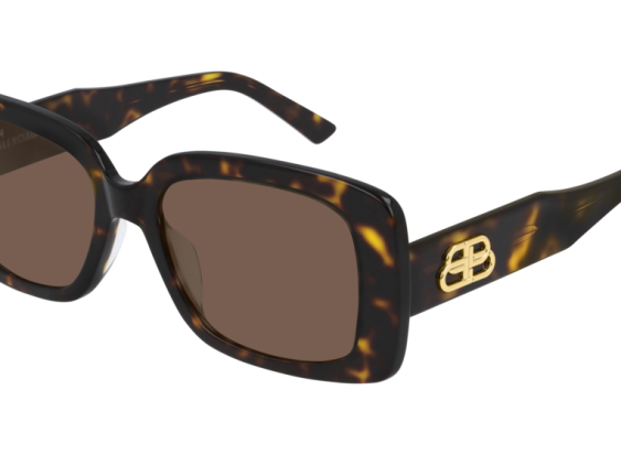 Balenciaga BB0048S 002 Havana/Brown